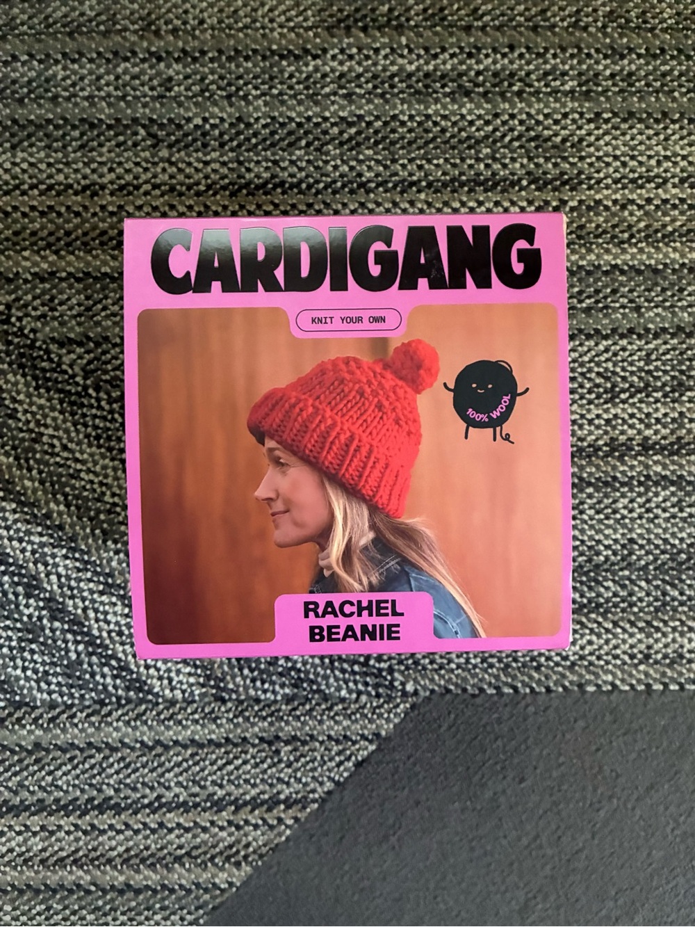 Anthropologie Cardigang Rachel Beanie Knit Your Own Kit